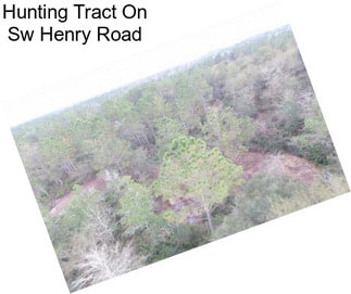 Hunting Tract On Sw Henry Road