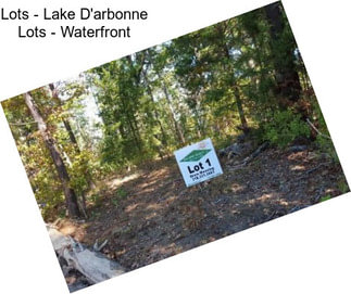 Lots - Lake D\'arbonne Lots - Waterfront