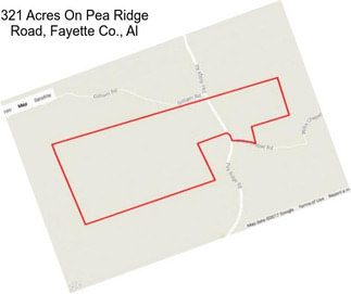 321 Acres On Pea Ridge Road, Fayette Co., Al