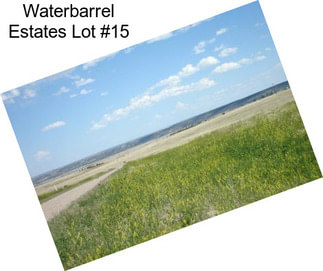 Waterbarrel Estates Lot #15