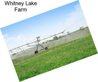 Whitney Lake Farm