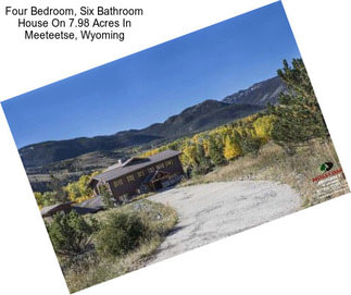 Four Bedroom, Six Bathroom House On 7.98 Acres In Meeteetse, Wyoming