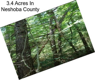 3.4 Acres In Neshoba County