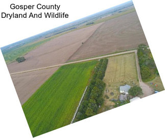 Gosper County Dryland And Wildlife