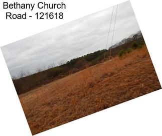 Bethany Church Road - 121618