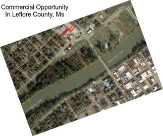 Commercial Opportunity In Leflore County, Ms