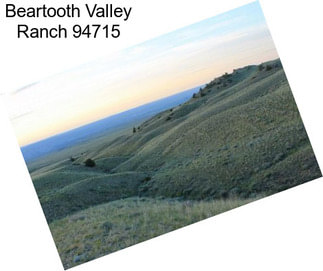 Beartooth Valley Ranch 94715