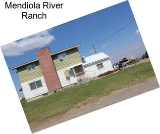 Mendiola River Ranch