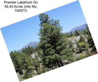 Premier Lakefront On 35.43 Acres (mls No. 742577)