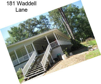 181 Waddell Lane