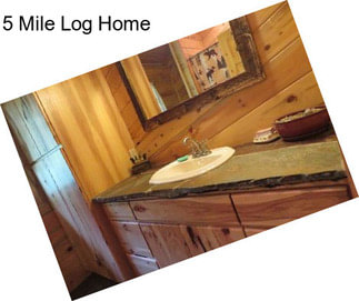 5 Mile Log Home