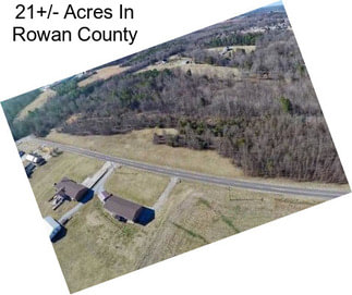 21+/- Acres In Rowan County