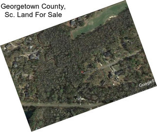 Georgetown County, Sc. Land For Sale
