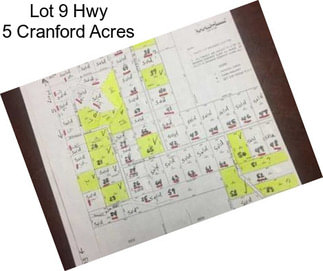 Lot 9 Hwy 5 Cranford Acres