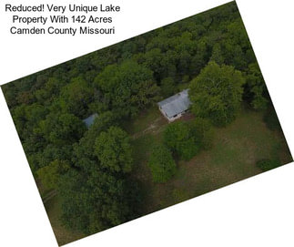 Reduced! Very Unique Lake Property With 142 Acres Camden County Missouri