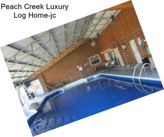 Peach Creek Luxury Log Home-jc