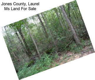 Jones County, Laurel Ms Land For Sale