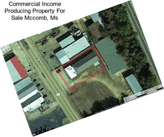 Commercial Income Producing Property For Sale Mccomb, Ms