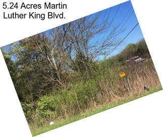 5.24 Acres Martin Luther King Blvd.