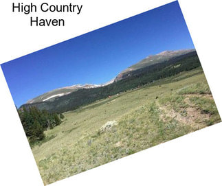 High Country Haven