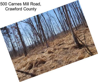 500 Carnes Mill Road, Crawford County