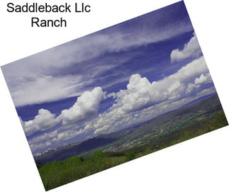 Saddleback Llc Ranch