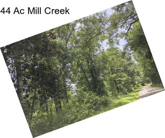 44 Ac Mill Creek