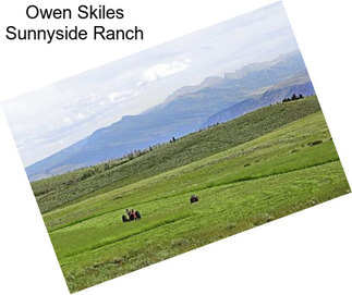 Owen Skiles Sunnyside Ranch