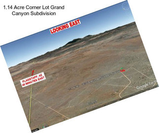 1.14 Acre Corner Lot Grand Canyon Subdivision