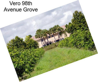 Vero 98th Avenue Grove