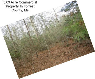 5.69 Acre Commercial Property In Forrest County, Ms