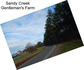 Sandy Creek Gentleman\'s Farm