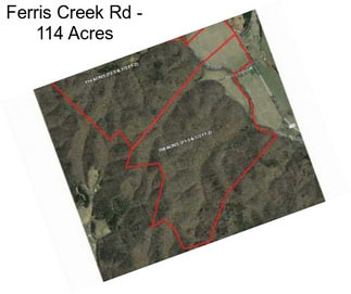 Ferris Creek Rd - 114 Acres