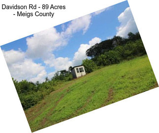 Davidson Rd - 89 Acres - Meigs County