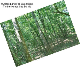 9 Acres Land For Sale Mixed Timber House Site Sw Ms