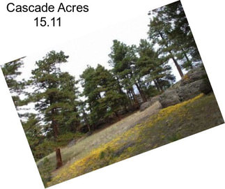 Cascade Acres 15.11