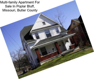 Multi-family Apartment For Sale In Poplar Bluff, Missouri, Butler County