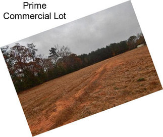 Prime Commercial Lot