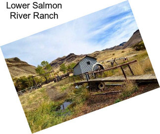 Lower Salmon River Ranch