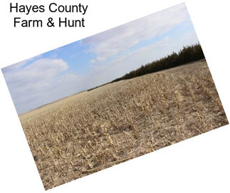 Hayes County Farm & Hunt