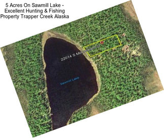 5 Acres On Sawmill Lake - Excellent Hunting & Fishing Property Trapper Creek Alaska