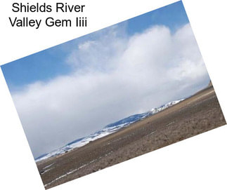 Shields River Valley Gem Iiii