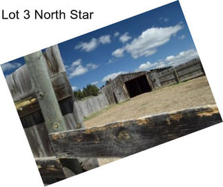 Lot 3 North Star