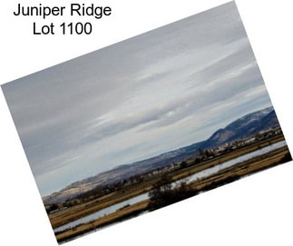 Juniper Ridge Lot 1100