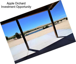 Apple Orchard Investment Opportunity