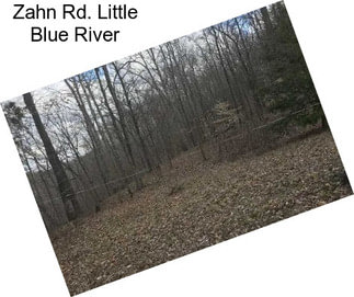 Zahn Rd. Little Blue River