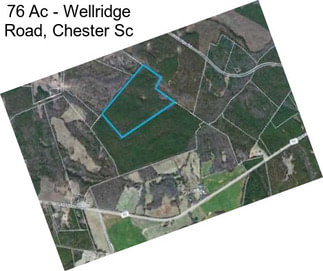 76 Ac - Wellridge Road, Chester Sc