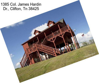 1385 Col. James Hardin Dr., Clifton, Tn 38425