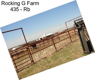 Rocking G Farm 435 - Rb