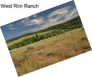West Rim Ranch